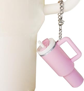 Dreamfocus Mini Cup Keychain Charms for Stanley 40 oz Tumbler Handle