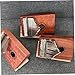 Kisangel Wooden Kalimba Stand for Thumb Piano Display Portable Ocarina Bracket Solid Wood Support for Musical Instruments