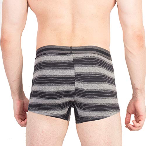 Image of Men 95% Cotton, 5% Spandex Boxers (Pack of 3)