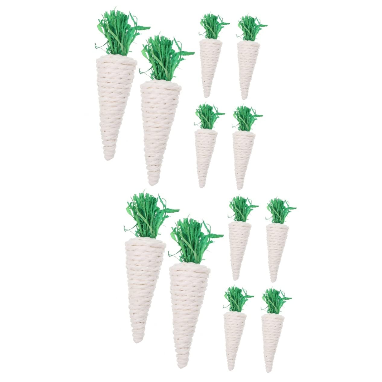 POPETPOP 12 Piezas De Berenjena Conejo Accesorios Conejo Masticar Juguetes Zanahoria Juguete Hámster Morder Juguete Conejo Masticar Juguetes Hámster Morder Palos Chinchilla