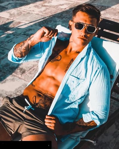 Image of Hexagon Round Sunglasses Metal Frame Stylish Goggles For Men's and Women's