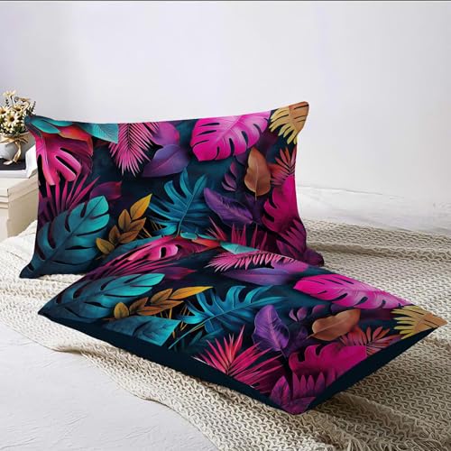 Parure housse couette 260x240 fermeture éclair pour un lit infroissable - 6