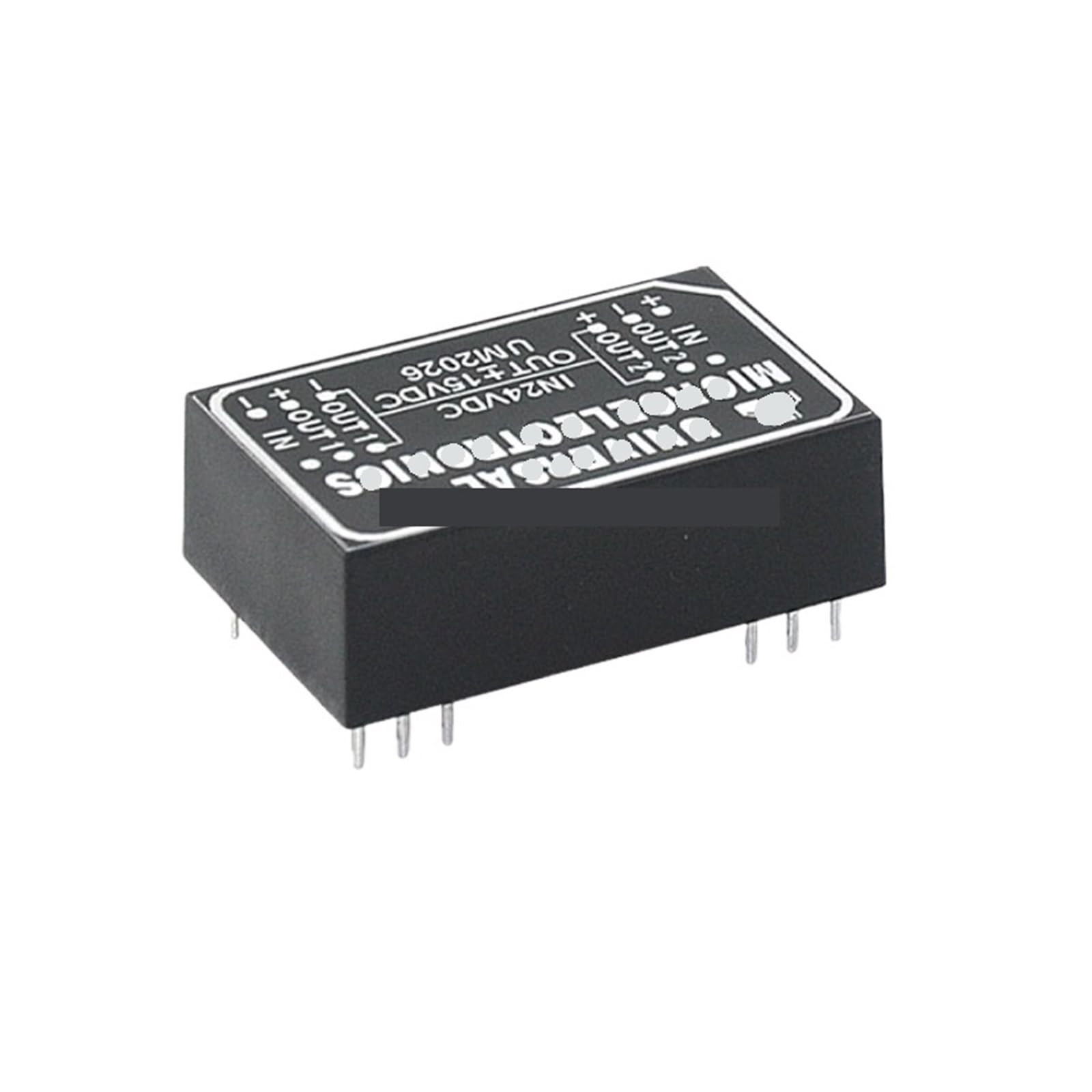 Module d'alimentation DC-DC UM2024 de 3W pour régulation de tension stable