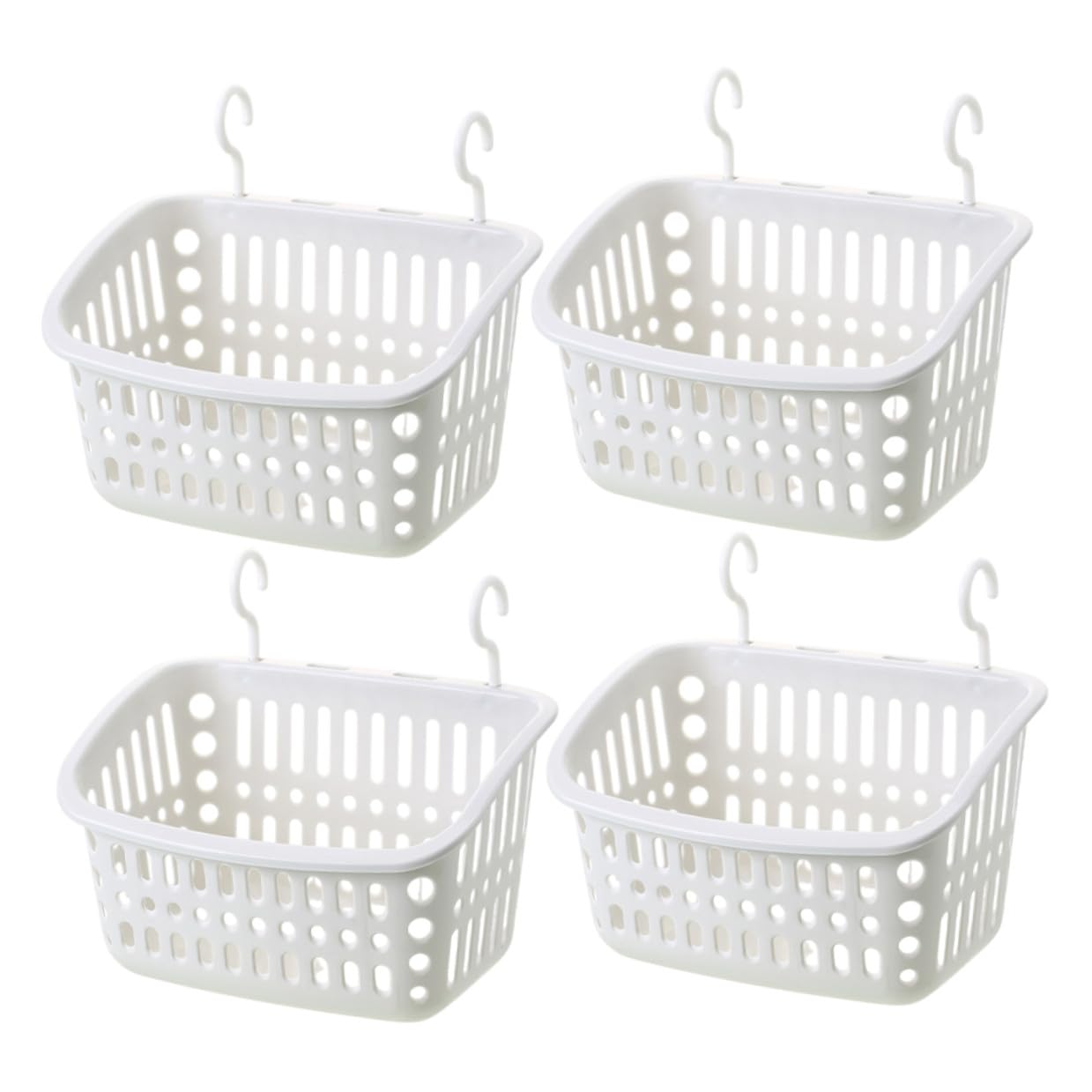 FRCOLOR 4pezzi Cuccia Sospesa per Criceti e Piccoli Animali Amaca Appesa per Furetti e Pappagalli Letto Organizzatore per Gabbie Bianche Accessori per Roditori e Cincillà