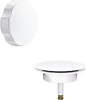 Vista 16 de Westbrass A50TE-07 - Moldura de repuesto estándar de 1-1/2 pulgadas para ensamblajes de desagüe de baño de accionamiento por cable, paquete de 1