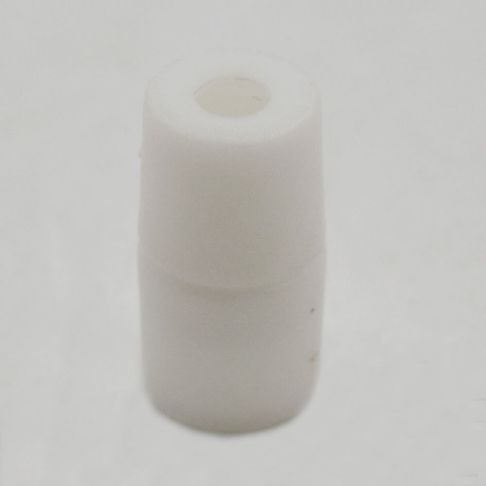 Fujiyuan 100 Sets Plastic Buckles Lanyard Safety Breakaway Pop Barrel Connectors For Paracord Lanyards Or Ribbon Lanyard Strap Necklace Connect White