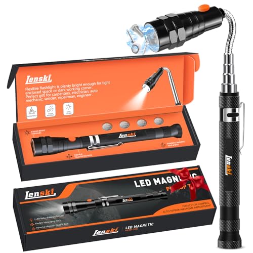 Lenski Gifts for Men, LED Magnetic Tool, Gadgets for Men, Stocking Fillers for Men Gifts for Dad Christmas Gifts for Him Secret Santa Gifts for Men Who Have Everything Tools for Men
