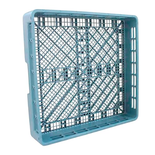 HORECA SUPPLIES Cesta De Cubiertos para Lavavajillas Industrial 50x50 Cms - Cesta Lavavajillas Universal, Lavavajillas Industrial Hosteleria, Cesta Cubiertos Lavavajillas, Muy Resistente Y Apilable