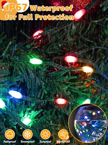 Brightchristmas NYB1200C Christmas Lights 1200 Led 394 Ft thumb #4