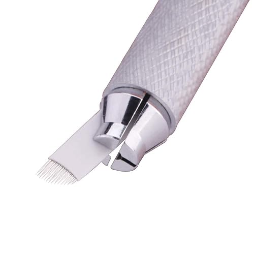 Miniatura 5 de Microblading Needles 60pcs S7, S12, U18 Surtido Maquillaje Permanente Manual Ceja Tatuaje Aguja Microblading Cuchillas Microblading Kits