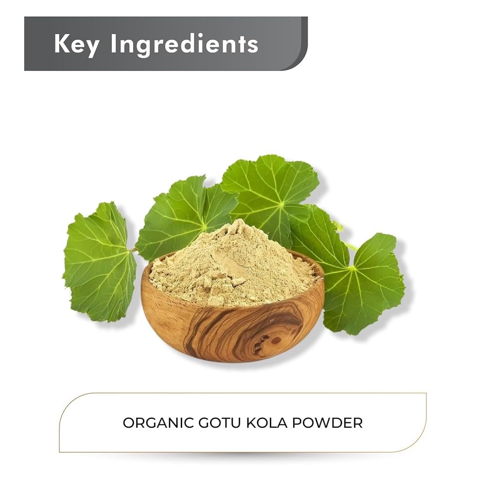 Just Jaivik Gotu Kola Powder, 1/2 Pound - 227g - Centella Asiatica - Also known as Mandupakarni and Brahmi) — Amazon image 7