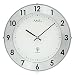 Produktbild AMS 5948 Runde Funk Wanduhr mit Zahlenring Minutenzeiger Skala Kunststoffgehäuse