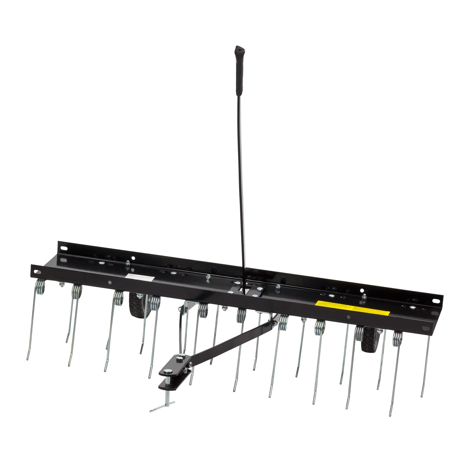 DEMA Entmooser Rasenstriegel Rasenkamm Vertikutierer RS 100 | Ideal zum Entfernen von Moos & Rasenfilz | Mit praktischer Handhabung für einen gesunden Rasen
