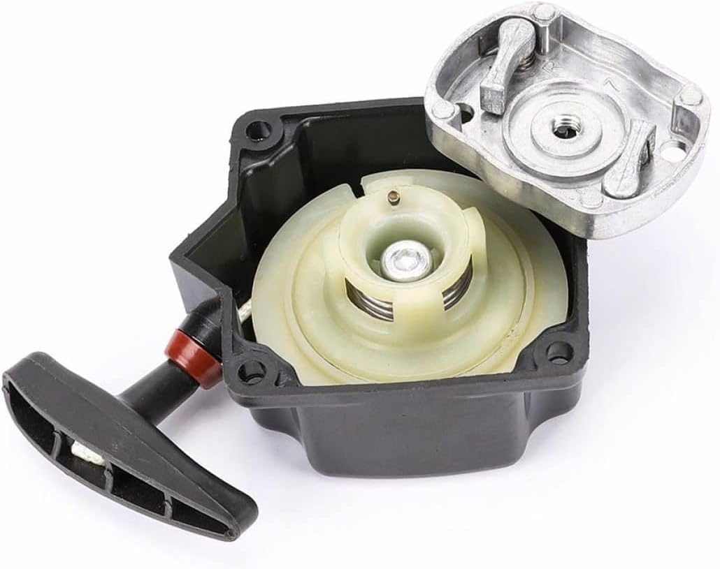 LegendTech-Arrancador de retroceso, arranque y trinquete para desbrozadora de 49 cc 52 cc para varios desbrozadoras cortacésped de 66 mm