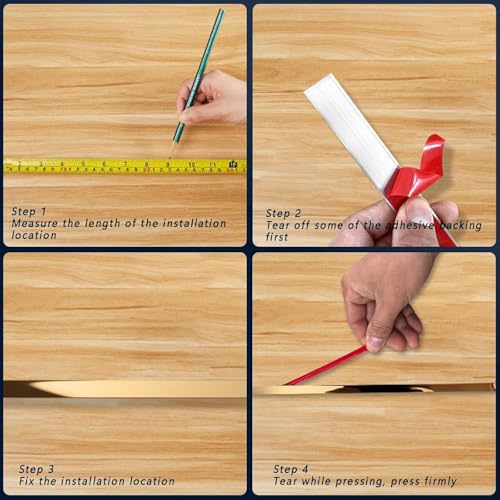 Borde de pared para marco de espejo que cubre imperfecciones en oro cepillado 7