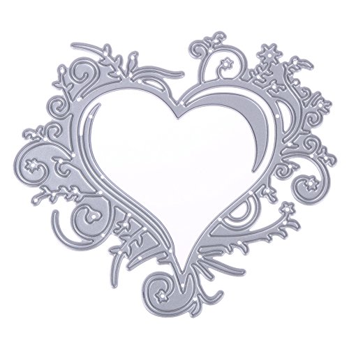 Cuore di Amore del Merletto Stencil per DIY