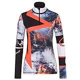 Urban Outdoor / Ski Alpin Bogner Fire + Ice Ladies Ilvy Multi Mehrfarbig, Damen T-Shirt, Größe XL - Farbe Offwhite - Multicolor