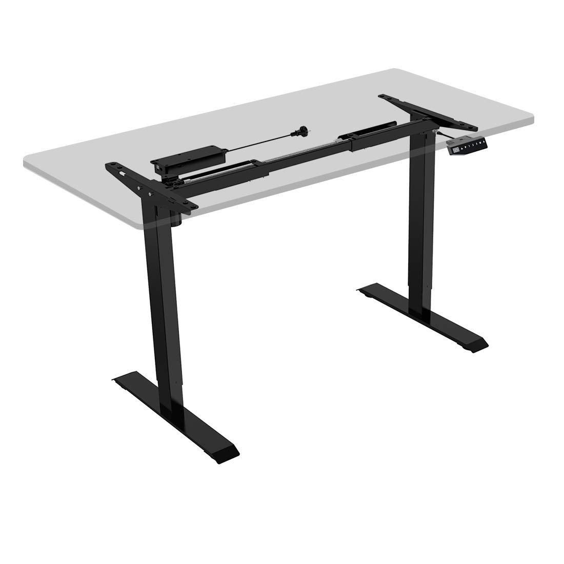 AIMEZO Dual Motor Electric Adjustable Desk Base Standing Workstation