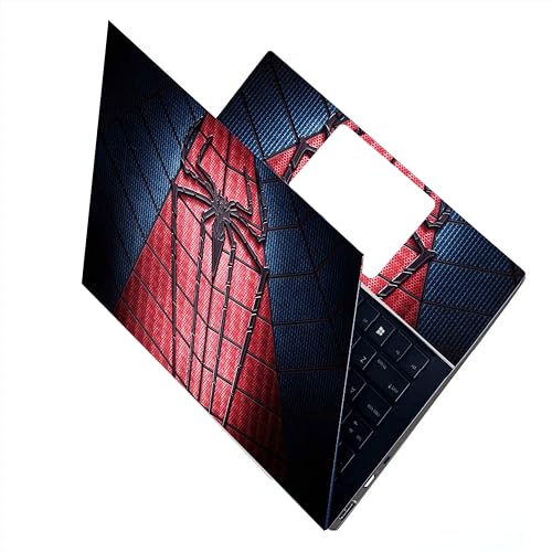 Image of Full Laptop Skin Stickers HD Quality Sticker for Laptops Upto 15.6 inch (Dustproof|Waterproof|Scratchproof|Reusable) - BE RB Spider FL