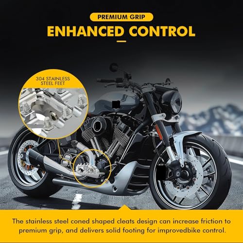 Marchepieds de qualité supérieure pour Dyna et Sportster - 4