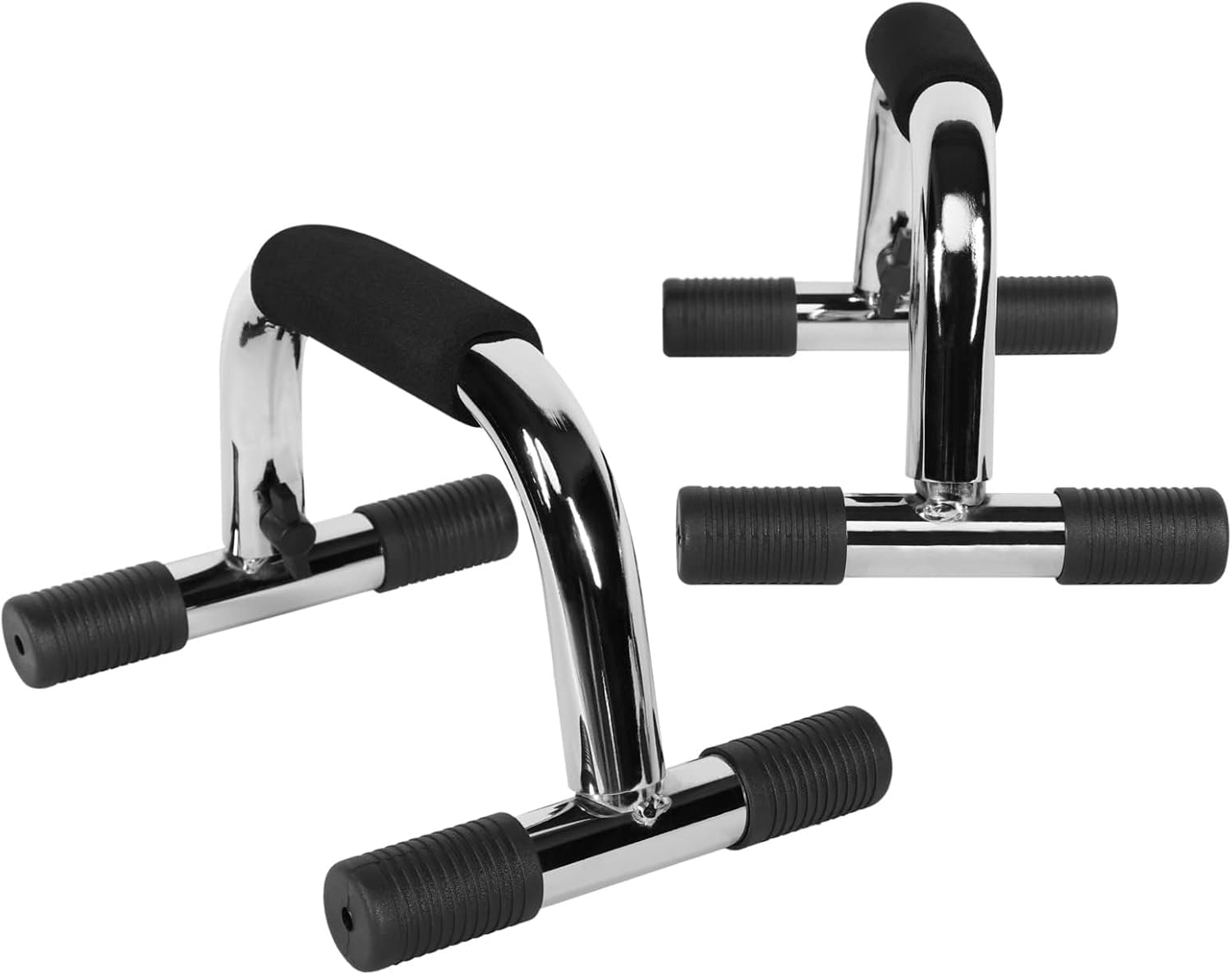 Optimus® Steel Push Up Bar Dips Stand Set For Gym & Home Exercise Workout - B