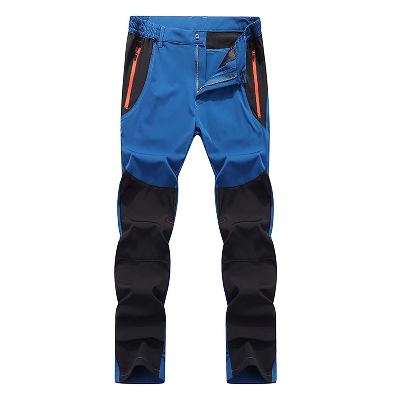 G&F Hombre Pantalones Trekking Montaña Secado Rápido Impermeable Escalada Senderismo Transpirable(Size:L,Color:mi)