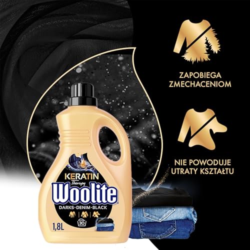 Image of Woolite Dark Black & Denim Washing Liquid 30 Washes
