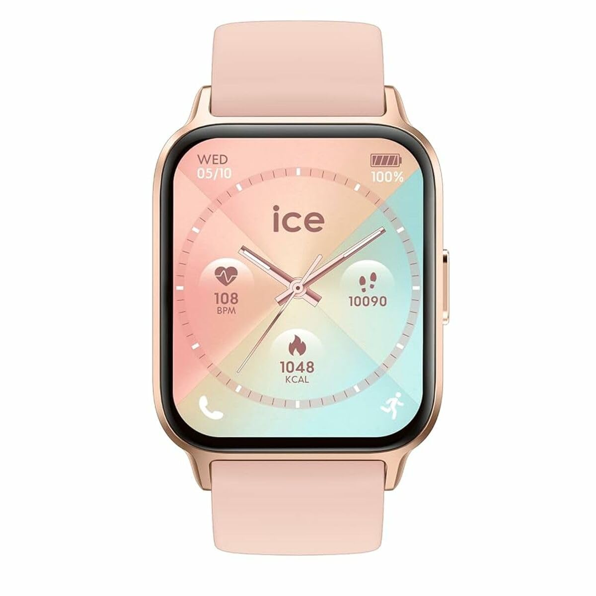ICE-WATCH - Ice fit 1.0 AMOLED - Verbundene Sportuhr mit Silikonarmband (1.78 Zoll)
