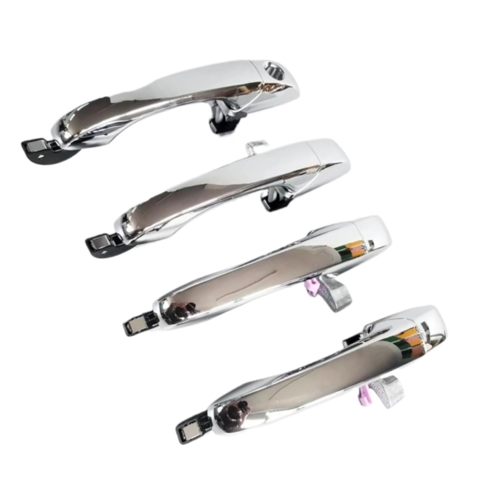 LERYYCX with a Clasp Compatible with Dodge for Magnum 2005 2006 2007 2008 2009 2010 Front Door Rear Outer Handle Chrome Replacement Accessories