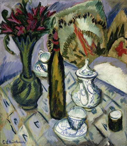 Arbres en fleurs Kirchner poster pour habiller un mur blanc vide 60x90
