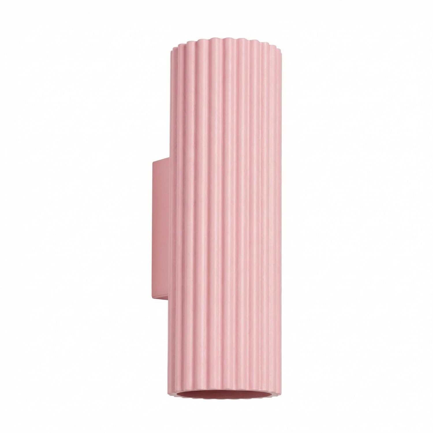 SOLLUX lighting KARBON 20 Wall Light, Pink