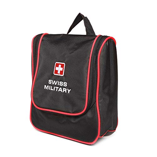 Image of SWISS MILITARY Travel Organizer Wallet with Multiple Pockets for Passports, Passport & Card Organizer, 1680D Nylon, Durable, Stylish, Secure Cash, Cards, SIM & Coins, Travel Essentials, Unisex