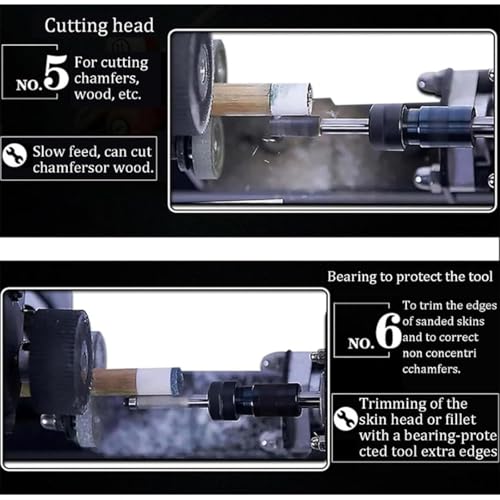 Outil de reparation 7 en 1 pour queue de billard de haute precision - 6