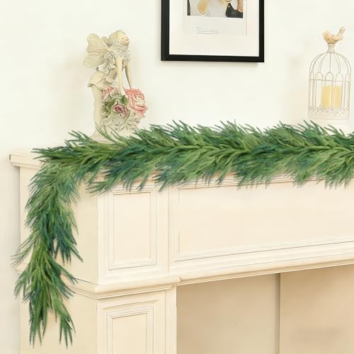 Guirlande de Noël 1,8m flexible pour décorer sans perdre d'aiguilles