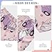 Yuiboo Loose Sleepwear Purple Car Youth Lounge Pajama Pants Gifts with Pockets 13-14Y