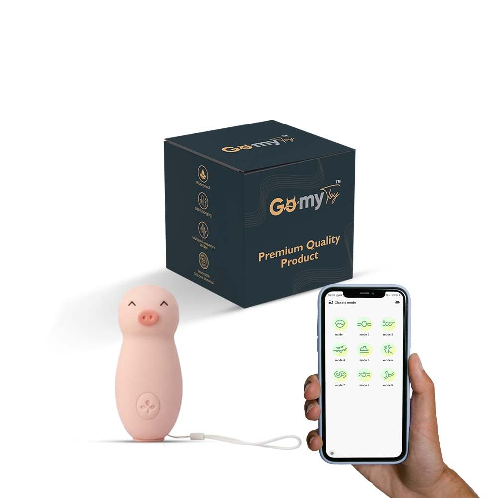 GomyToy Mini Personal Massager for Women | App Controlled | Soft Silicone | USB Recharge | 10 Vibration Mode | Travel Friendly | Waterproof | Muscles Pain Relief Massager Device-picture-25