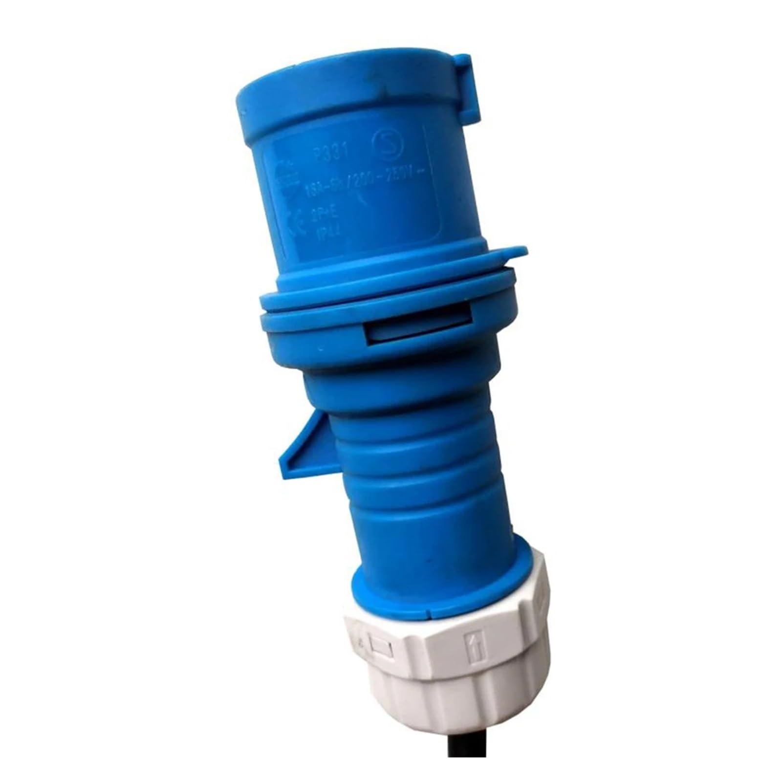 Interruptores pulsadores industriales 2 en 1 KOA8, interruptor pulsador de parada de emergencia, reemplazo de enchufe P331 2P+E