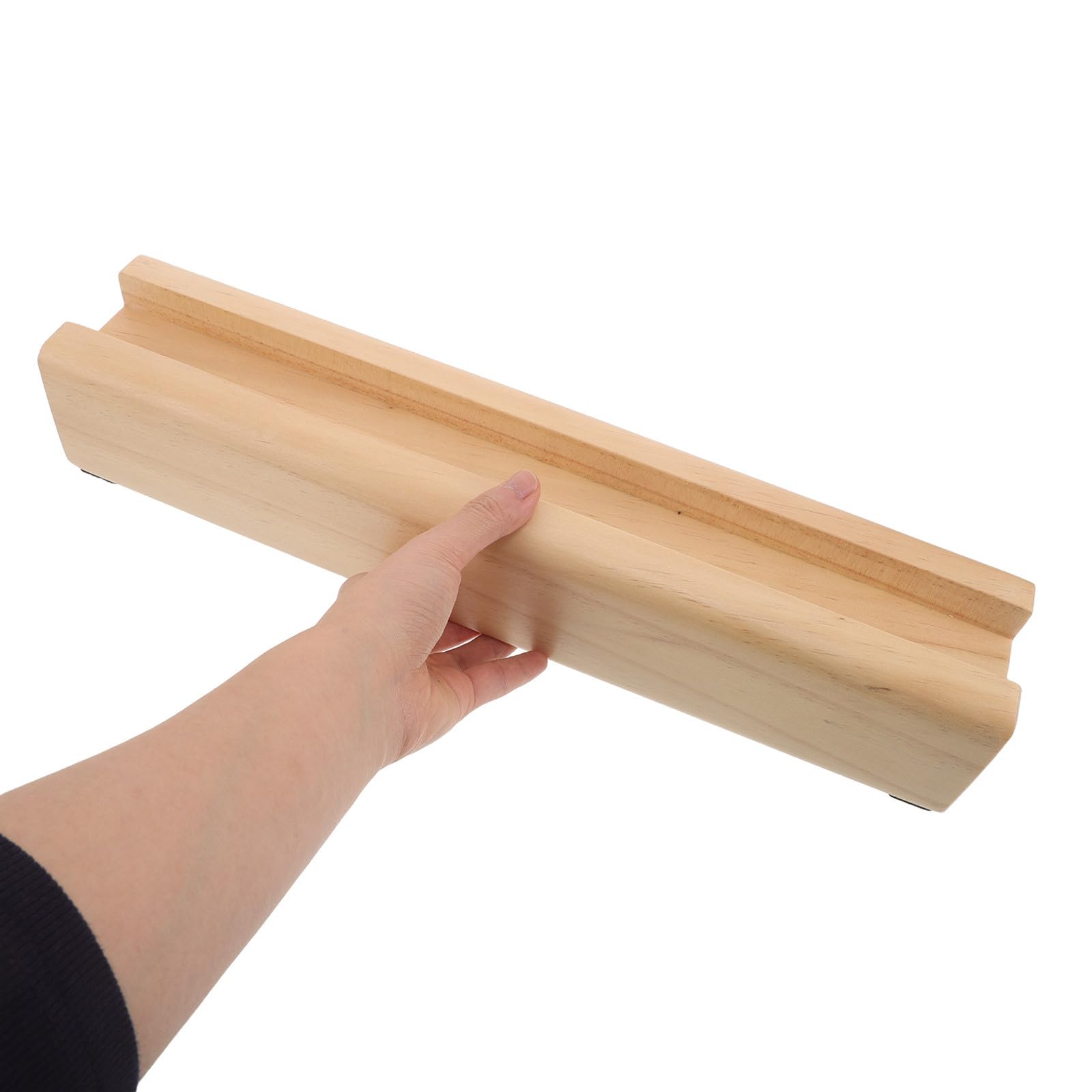 SOIMISS Holzfuß für Ganzkörperspiegel mit 40cm Basis, rutschfest