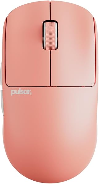 Pulsar Crazylight X2 Mini Wireless Gaming Mouse, 35g Ultra Lightweight, 8K Polling Ready, 32K DPI Optical Sensor, Symmetrical Shape, 8K Dongle Included, Sunset Haze - 1