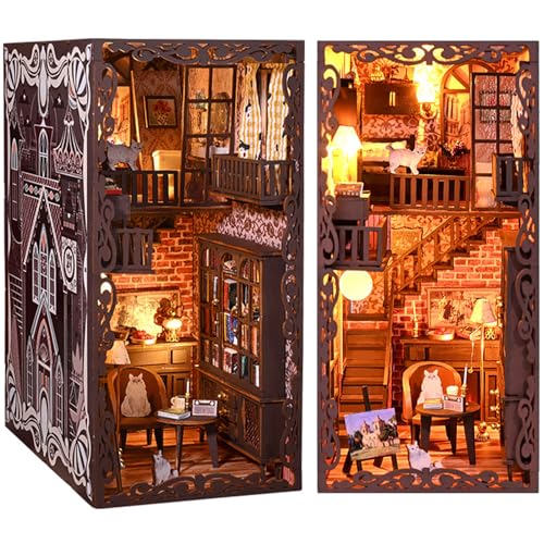 Tzgsonp Secret Castle Book Nook Kit — DIY book nook kit