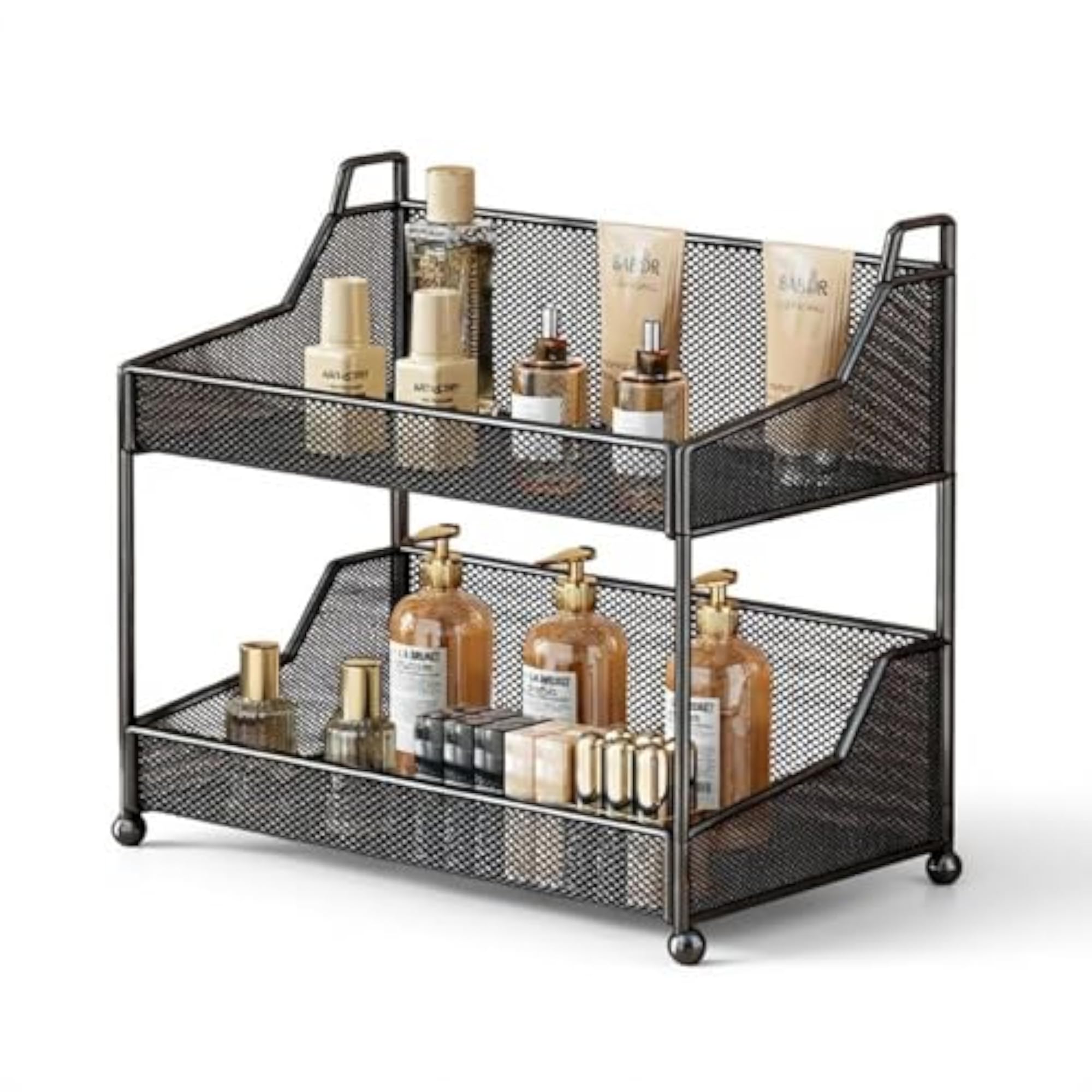 Multi-Function 3 Tier Makeup Organizer, Clear Storage