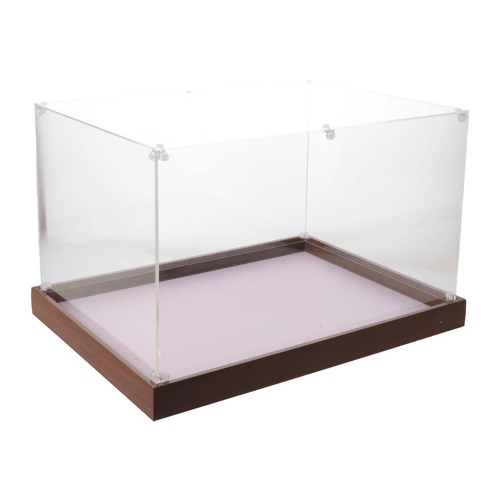 Caja Expositora Acrílica para Balón de Fútbol y Rugby,