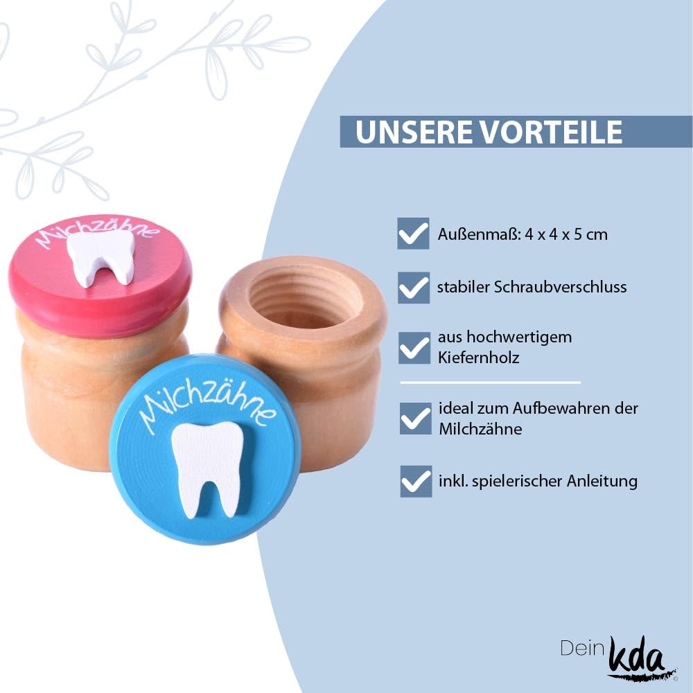 kda Milk tooth box with playful instructions (English language not guaranteed) - Image 2