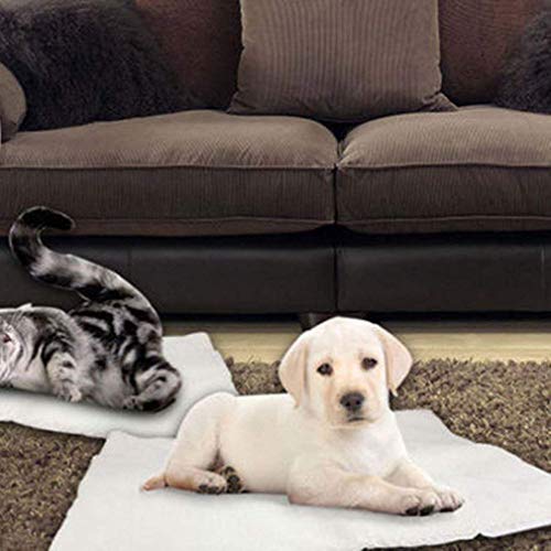 Milai Selbstheizende Decke für Katzen & Hunde,Wärmedecke für Katzen und Hunde,Umweltfreundliche Wärmematte,Heizmatte,Katzendecke,60x45 cm