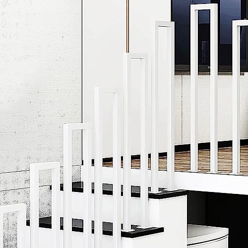 Rambarde d'escalier blanche en U pour sécuriser vos escaliers glissants