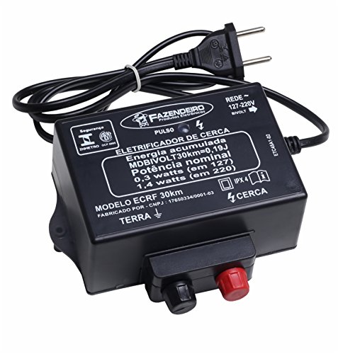 Eletrificador Rural Cerca Elétrica Fazendeiro 30 Km Bivolt