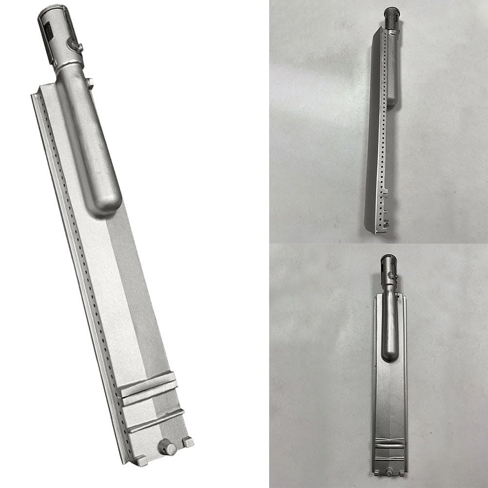 Quemadores de tubo ajustables de acero inoxidable de repuesto para parrilla de gas para barbacoa, paquete de 4, quemador de parrilla de barbacoa de acero inoxidable 304 16516 26106 (2 piezas)