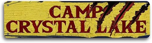 Miniatura 8 de Letrero de metal retro "Bienvenido a Haddonfield" de 16x4 pulgadas, perfecto para decoración del hogar, bar, garaje con estilo único de película de