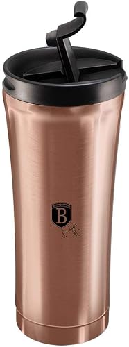 Berlinger Haus 500ml Thick-Walled Travel Coffee Mug - Rose Gold