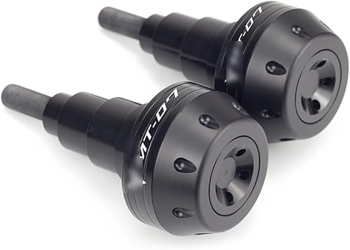 AFGIFT Para Yamaha MT 07 2021 2022 Marco Sliders MT-09 MT 09 2014-2021 con logotipo MT07MT09 Protector de caída de aluminio para motocicleta (color